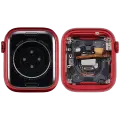 Housing Assembly Compatible For Watch Series 8 (41MM) (Aluminum/Red) (Cellular Version)