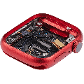 Housing Assembly Compatible For Watch Series 8 (41MM) (Aluminum/Red) (Cellular Version)