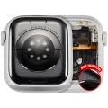Housing Assembly Compatible For Watch Series 8 (41MM) (Aluminum/Silver) (GPS Version)