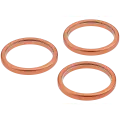 Back Camera Bezel Ring Only For iPhone 17 Pro / 17 Pro Max (Cosmic Orange) (3 Piece Set)