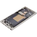 OLED Assembly With Frame For Samsung Galaxy S24 Ultra (Service Pack) (Titanium Gray)