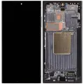 OLED Assembly With Frame For Samsung Galaxy S24 Ultra (Service Pack) (Titanium Black)
