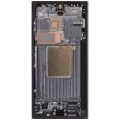 OLED Assembly With Frame For Samsung Galaxy S24 Ultra (Service Pack) (Titanium Black)