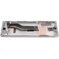 OLED Assembly With Frame For Samsung Galaxy S20 Plus 5G (Aftermarket Plus) (Cloud White)