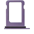Single Sim Card Tray For iPhone 12 Mini (Purple)