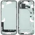 Mid-Frame Housing  W/ Small Parts For iPhone 15 Plus (US Version) (Used OEM Pull: Grade B) (Green)