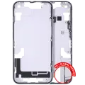 Mid-Frame Housing  W/ Small Parts For iPhone 14 (EU / Global Version) (Used OEM Pull: Grade C) (Purple)