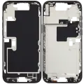 Mid-Frame Housing  W/ Small Parts For iPhone 16 Pro Max (EU / Global Version) (Used OEM Pull: Grade B) (Black Titanium)