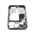 Mid-Frame Housing  W/ Small Parts For iPhone 15 Pro (EU / Global Version) (Used OEM Pull: Grade C) (Black Titanium)