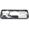 Mid-Frame Housing  W/ Small Parts For iPhone 15 Pro (EU / Global Version) (Used OEM Pull: Grade C) (Black Titanium)