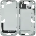 Mid-Frame Housing  W/ Small Parts For iPhone 15 Plus (EU / Global Version) (Used OEM Pull: Grade B) (Green)