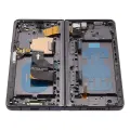 Inner OLED Assembly With Frame For Samsung Galaxy Z Fold 4 5G (US & International) (Used OEM Pull: Grade A) (Phantom Black)