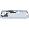 Mid-Frame Housing  W/ Small Parts For iPhone 15 (EU / Global Version) (Used OEM Pull: Grade B) (Blue)