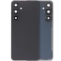 Back Cover Glass With Camera Lens For Samsung Galaxy S24 FE (No Logo) (Aftermarket Plus) (Graphite)