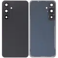 Back Cover Glass With Camera Lens For Samsung Galaxy S24 FE (No Logo) (Aftermarket Plus) (Graphite)