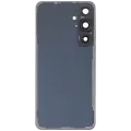 Back Cover Glass With Camera Lens For Samsung Galaxy S24 FE (No Logo) (Aftermarket Plus) (Graphite)