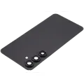 Back Cover Glass With Camera Lens For Samsung Galaxy S24 FE (No Logo) (Aftermarket Plus) (Graphite)