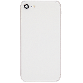 Back Housing W/ Charging Port Flex and Small Components Pre-Installed For iPhoneone SE (2022) (Used OEM Pull: Grade C) (Starlight)