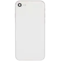 Back Housing W/ Charging Port Flex and Small Components Pre-Installed For iPhoneone SE (2022) (Used OEM Pull: Grade C) (Starlight)