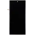 LCD Assembly With Frame (Without Finger Print Sensor) For Samsung Galaxy Note 10 Plus (Aftermarket Plus: Incell) (Aura Black)
