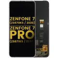 OLED Assembly Without Frame For Asus ZenFone 7 (ZS670KS / 2020) / ZenFone 7 Pro (ZS671KS / 2020) (Refurbished) (Black)