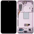 OLED Assembly With Frame For Samsung Galaxy S22 5G (US & International Version) (Used OEM Pull : Grade A) (Bora purple)