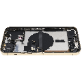 Back Housing W/ Charging Port Flex & Small Parts  For iPhone 13 Pro Max (US Version) (Used OEM Pull: Grade B) (Gold)
