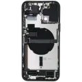 Back Housing W/ Charging Port Flex & Small Parts  For iPhone 13 Pro Max (US Version) (Used OEM Pull: Grade B) (Graphite)