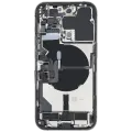 Back Housing W/ Charging Port Flex & Small Parts  For iPhone 14 Pro (EU / Global Version) (Used OEM Pull: Grade C) (Deep Purple)