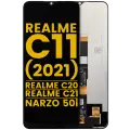 LCD Assembly Without Frame For Realme C11 (2021) / C20 / C21 /  Narzo 50i (Refurbished) (All Colors) 