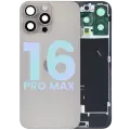 Back Glass w/ MagSafe Magnet & NFC & Flashlight Flex For IPhone 16 Pro Max (Genuine OEM) (Natural Titanium)