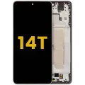 OLED Assembly With Frame For Xiaomi 14T (Refurbished) (Titan Gray)