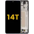 OLED Assembly With Frame For Xiaomi 14T (Refurbished) (Titan Blue)
