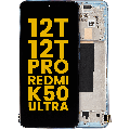 OLED Assembly With Frame For Xiaomi 12T / 12T Pro / Redmi K50 Ultra (Refurbished) (Blue)