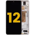 OLED Assembly With Frame For Xiaomi 12 (Refurbished) (Purple)