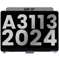 Complete LCD Display Assembly For MacBook Air 13" (A3113 / 2024) (Genuine OEM) (Space Gray)