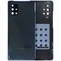 Back Cover Glass With Camera Lens Samsung Galaxy A71 5G (A716V / 2020) (Service Pack) (Prism Cube Black)