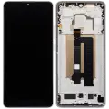 OLED Assembly With Frame For Xiaomi Poco X6 Pro / Redmi K70E (Refurbished) (Grey)